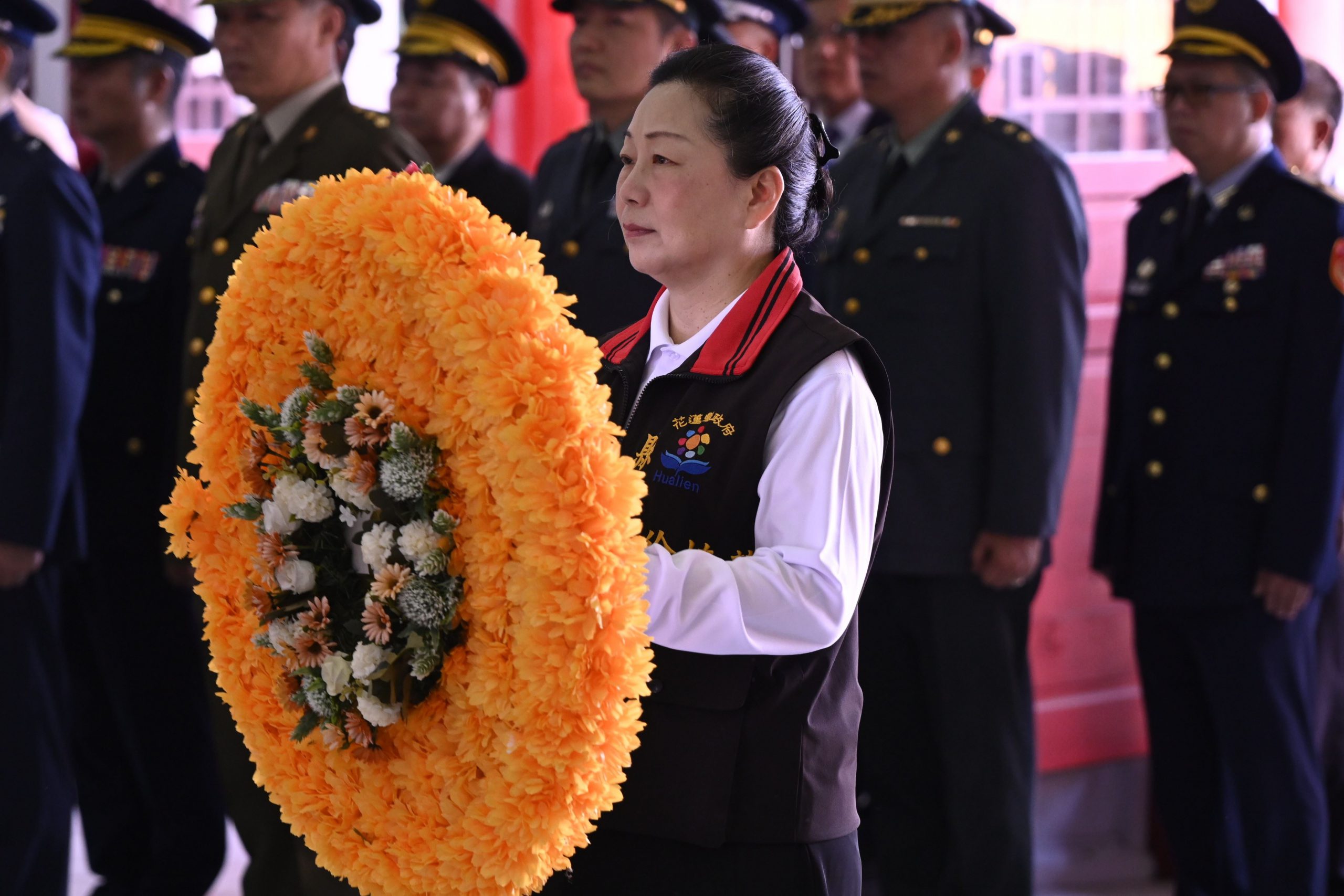 花蓮秋祭國殤大典 縣長徐榛蔚率各界緬懷先賢忠烈英勇愛國精神