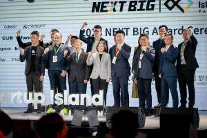 見證13家「NEXT BIG」新創臺灣隊　總統：透過新創能量解決國際挑戰、提升社會韌性　凝聚最大力量為臺灣拓展更大國際市場