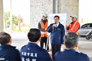 視察「國道2號增設中路交流道」 鄭副院長：期許桃園三項建設同步定案 對齊進度 促進地方發展