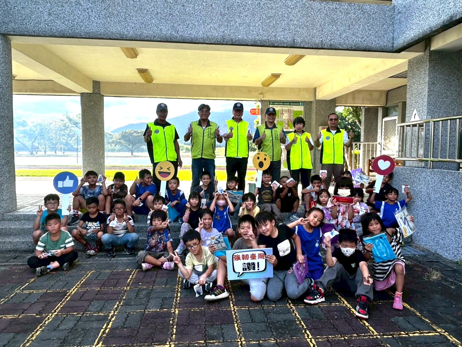 防災士協會地震防災宣導  光華國小學童表現優異