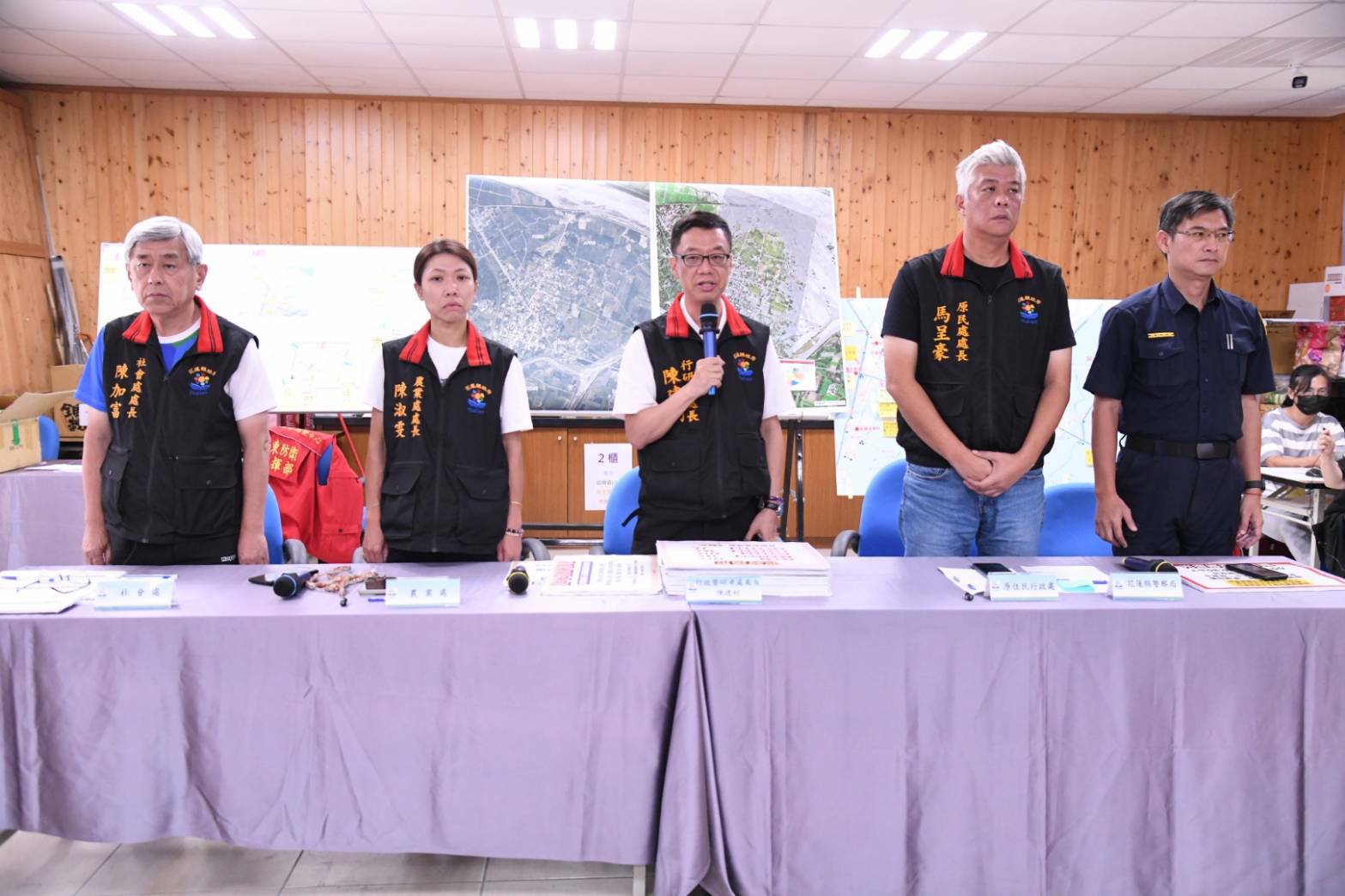 1002縣府救災說明會  明起發放5萬慰問金
