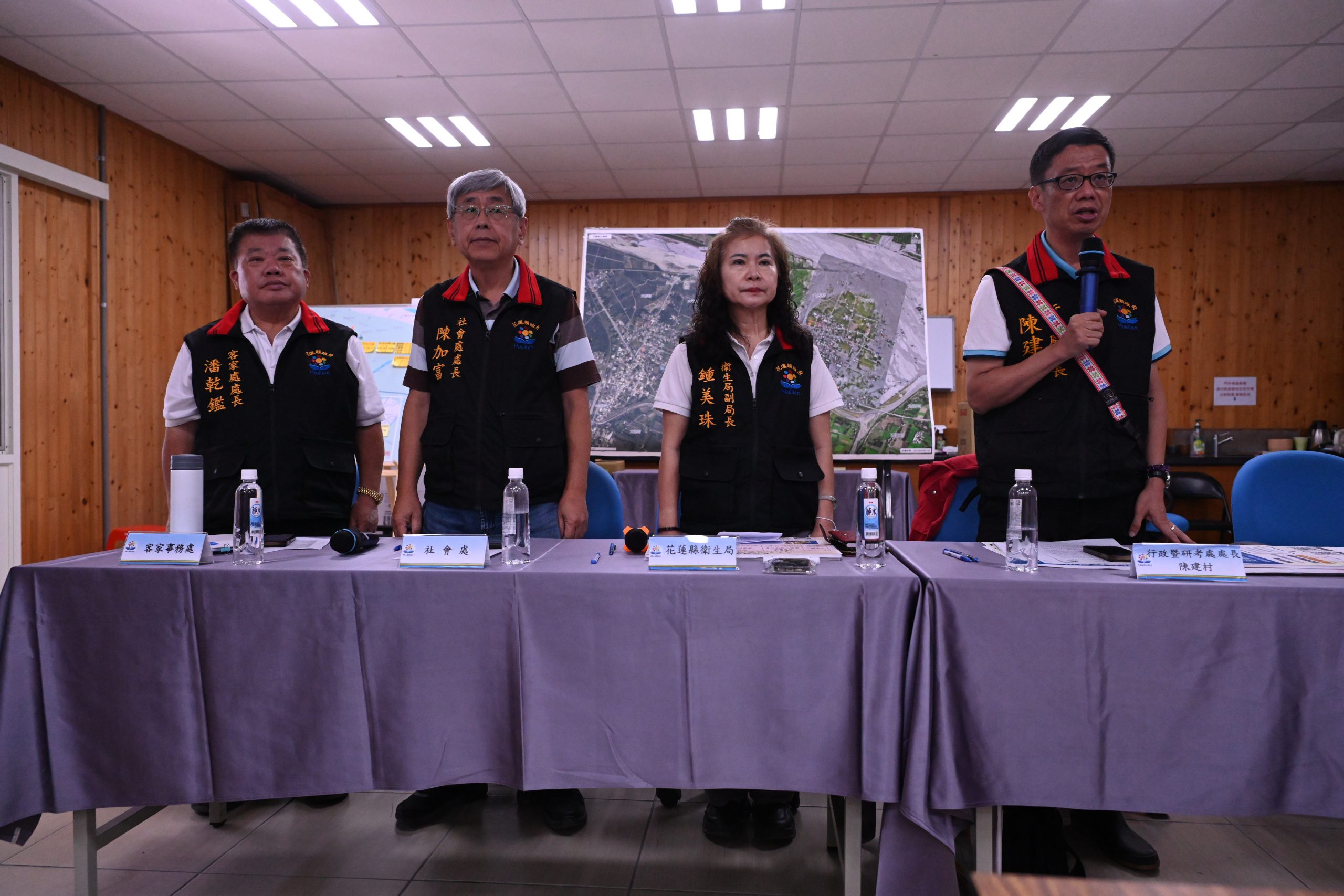 馬太鞍堰塞湖災後重建進度說明會    開放短期安置旅宿申請