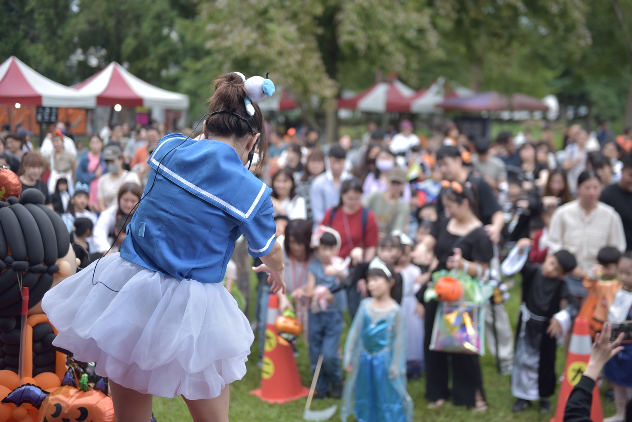 不給糖就搗蛋　花蓮市幼萌怪小腳印出發　社區歷險慶萬聖節