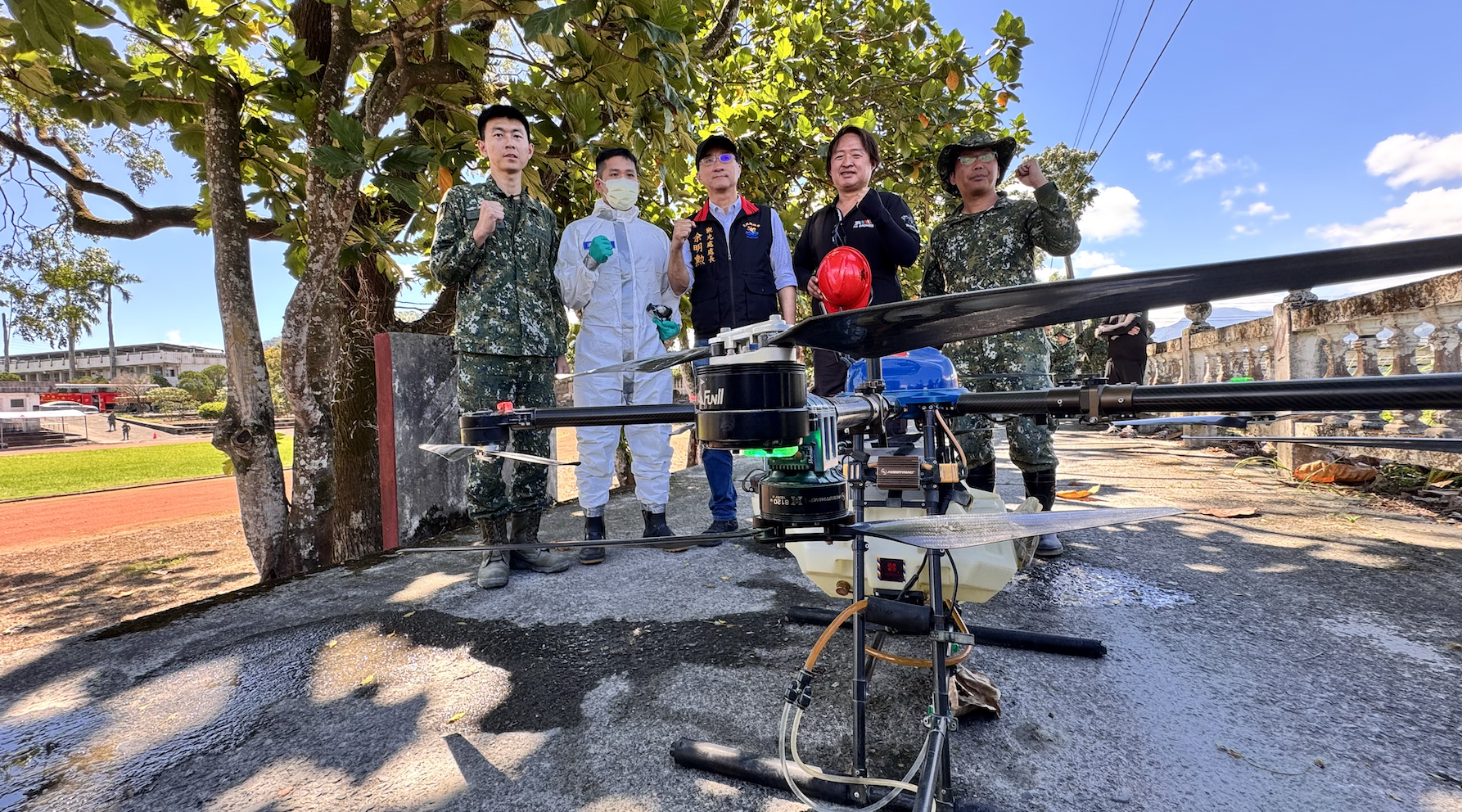 無人機空中支援投入光復堰塞湖救災　科技助攻提升效率與安全，開創防災新格局