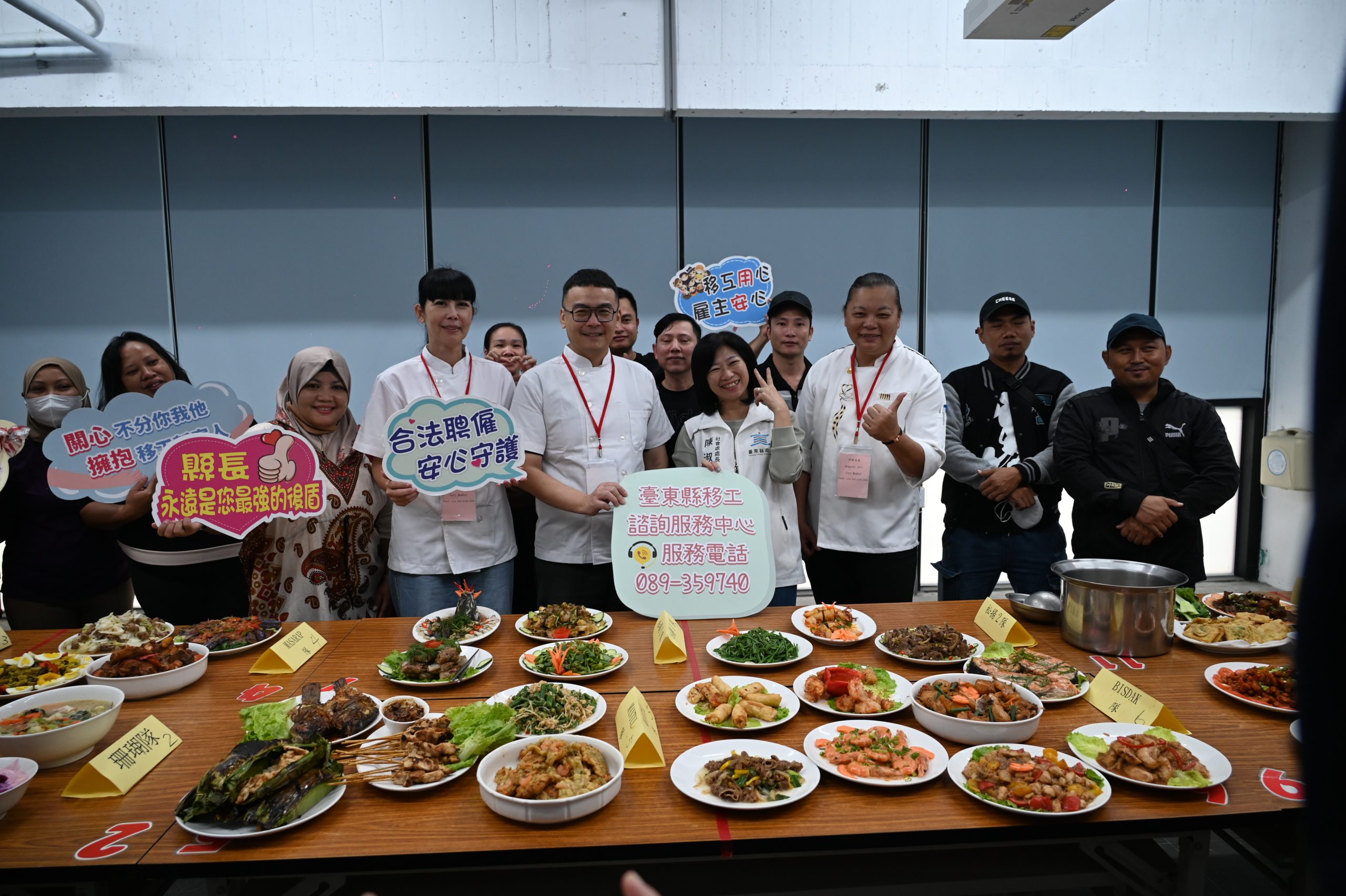 異國風味聚臺東   移工美食競賽展創意