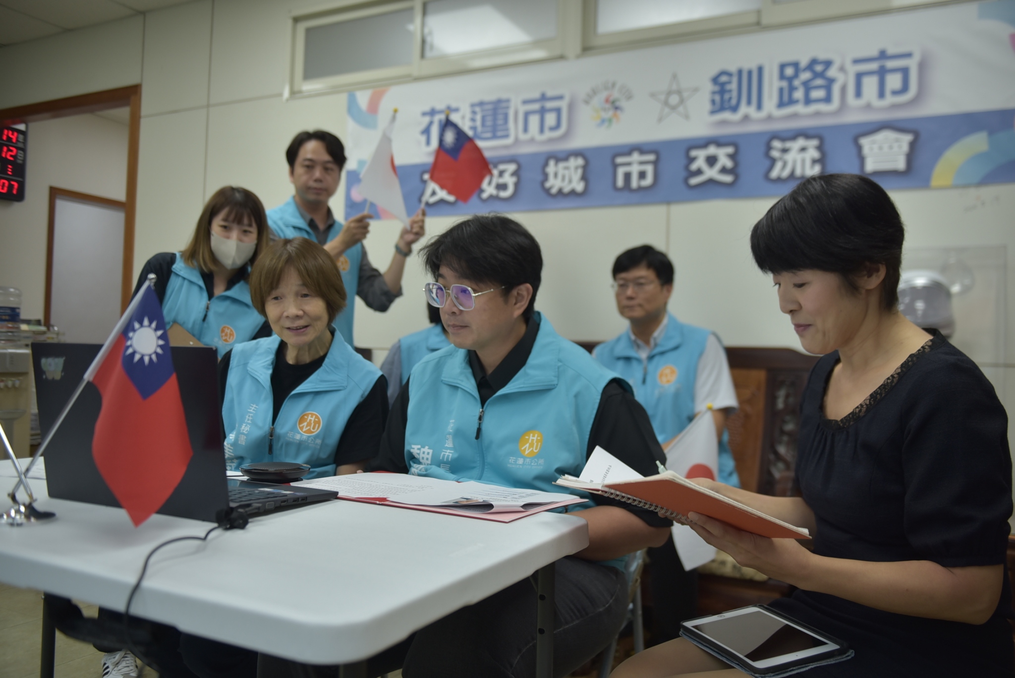 日友好城市訪花受阻   花蓮市與北海道釧路市改視訊交流