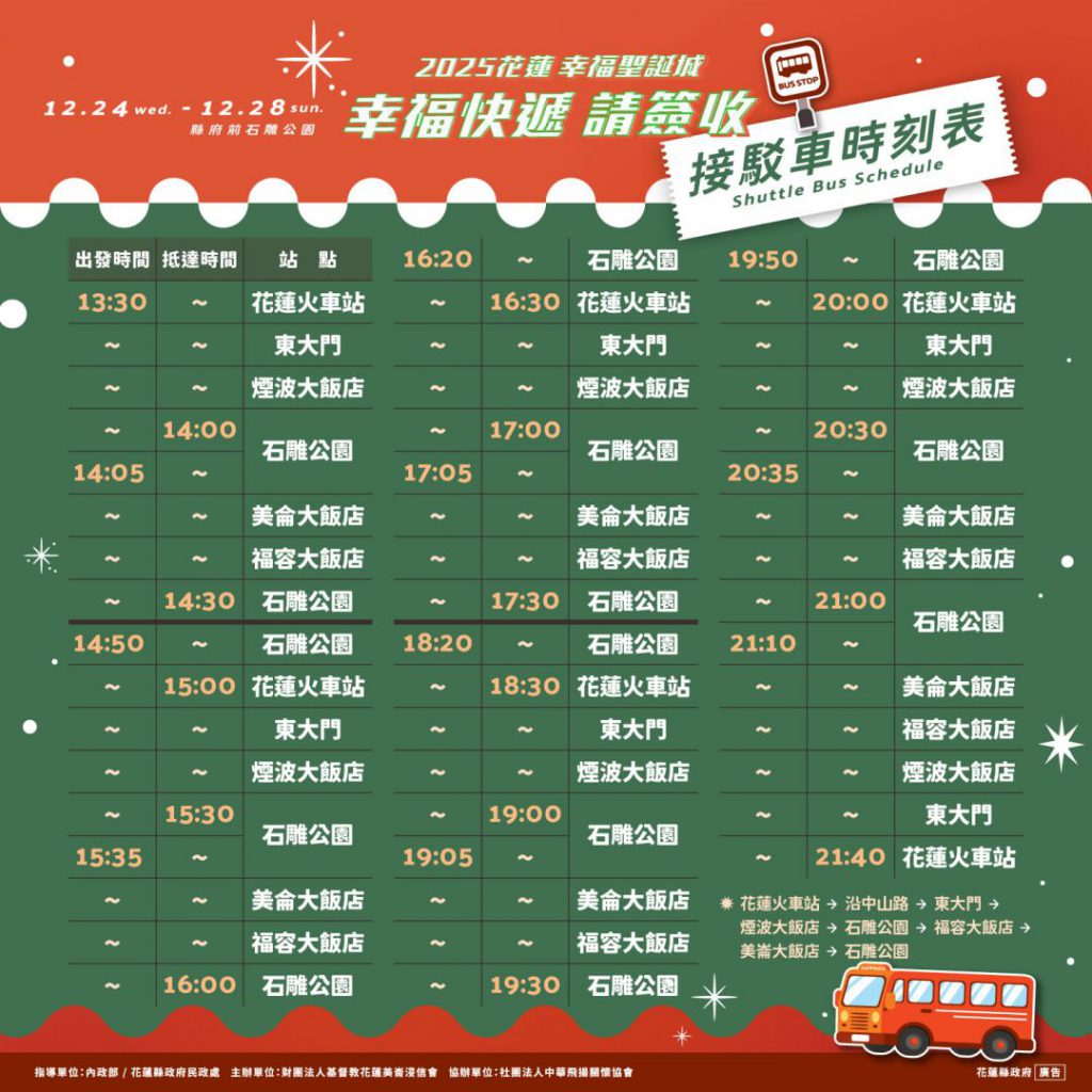 「幸福快遞,請簽收」 114年幸福聖誕城點燈 縣長徐榛蔚:體現分享與愛插图3 「幸福快遞,請簽收」 114年幸福聖誕城點燈 縣長徐榛蔚:體現分享與愛插图3