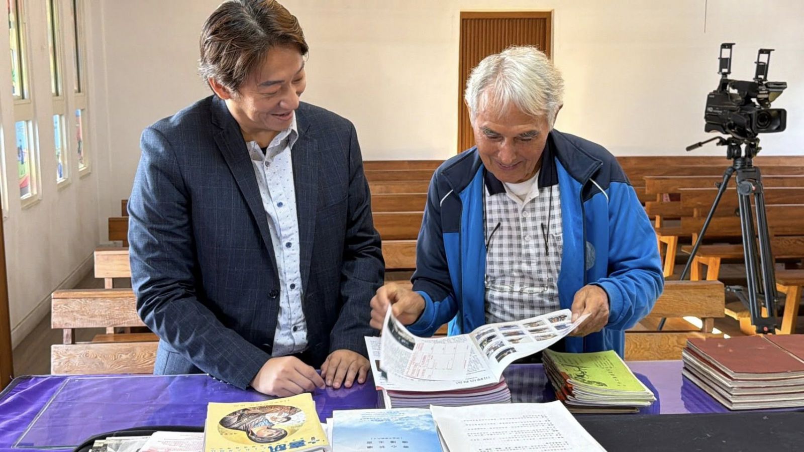 《走徑東海岸—與法國神父相遇》  縣議員魏嘉賢支持劉一峰神父新書發行缩略图