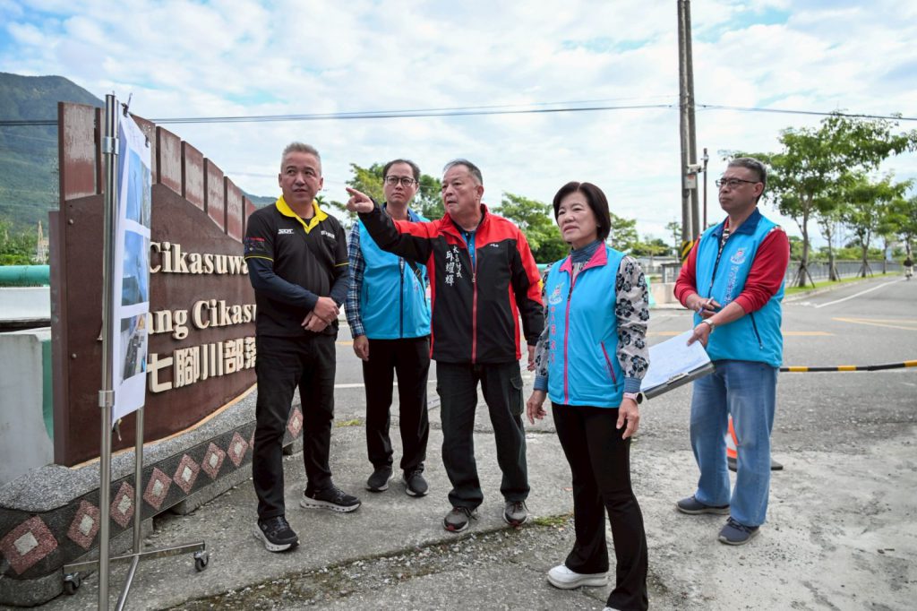 吉安鄉長游淑貞   會勘保全戶地區   規劃裝設防災廣播系統 保全鄉親安全插图