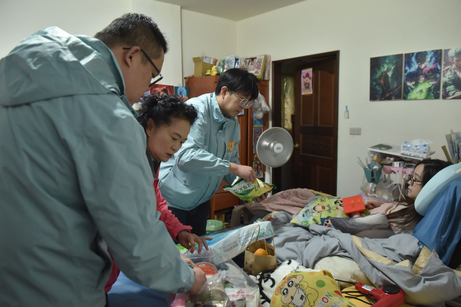 落實社會安全網　市長魏嘉彥探視急難家庭    提供即時協助缩略图