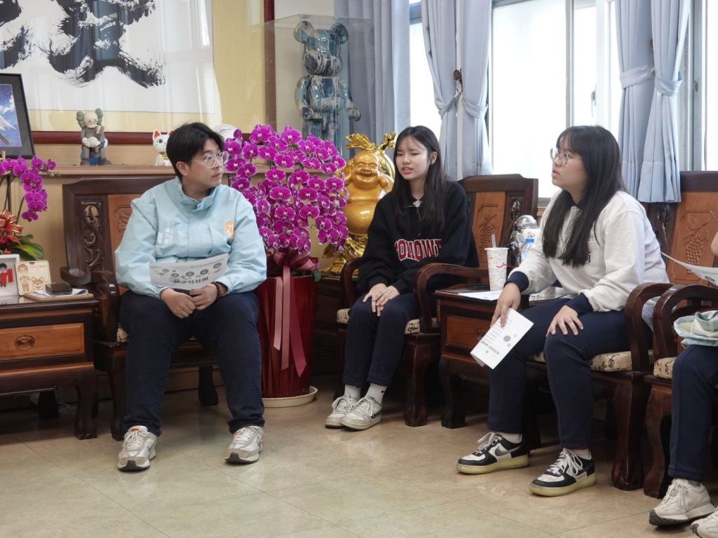 與市長有約    花蓮高商扶少團關心城市三大議題插图2