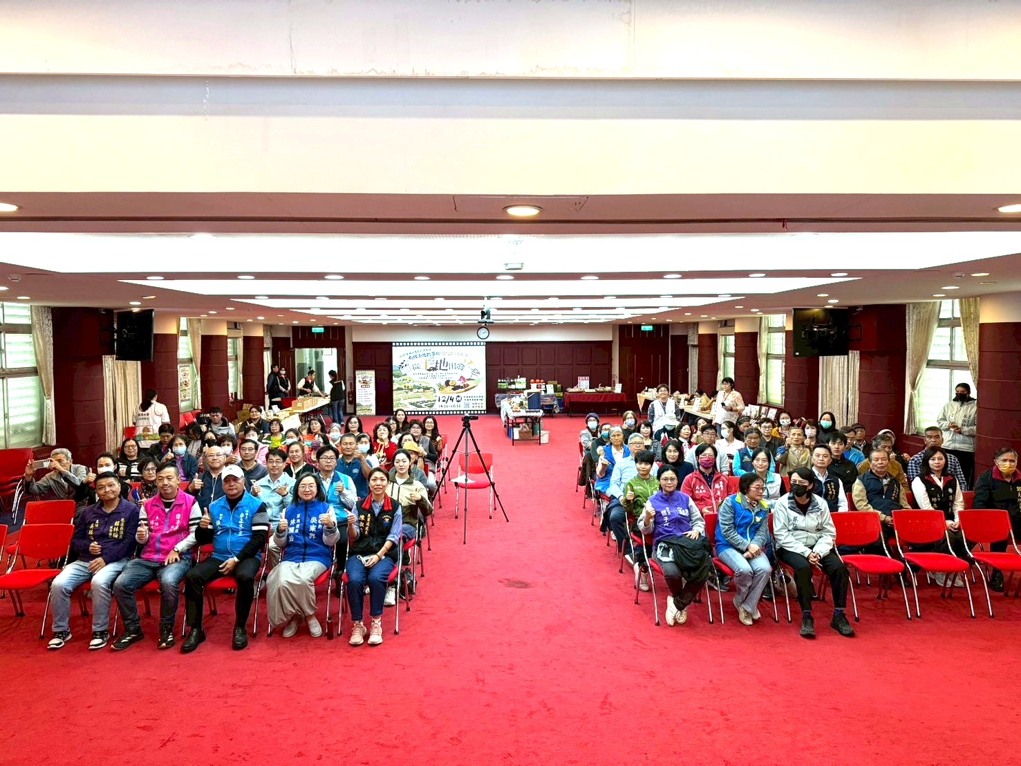 「從土地出發：有機小農故事與在地風味小市集」  縣長徐榛蔚：明年要讓世界看見花蓮的優質農特產品