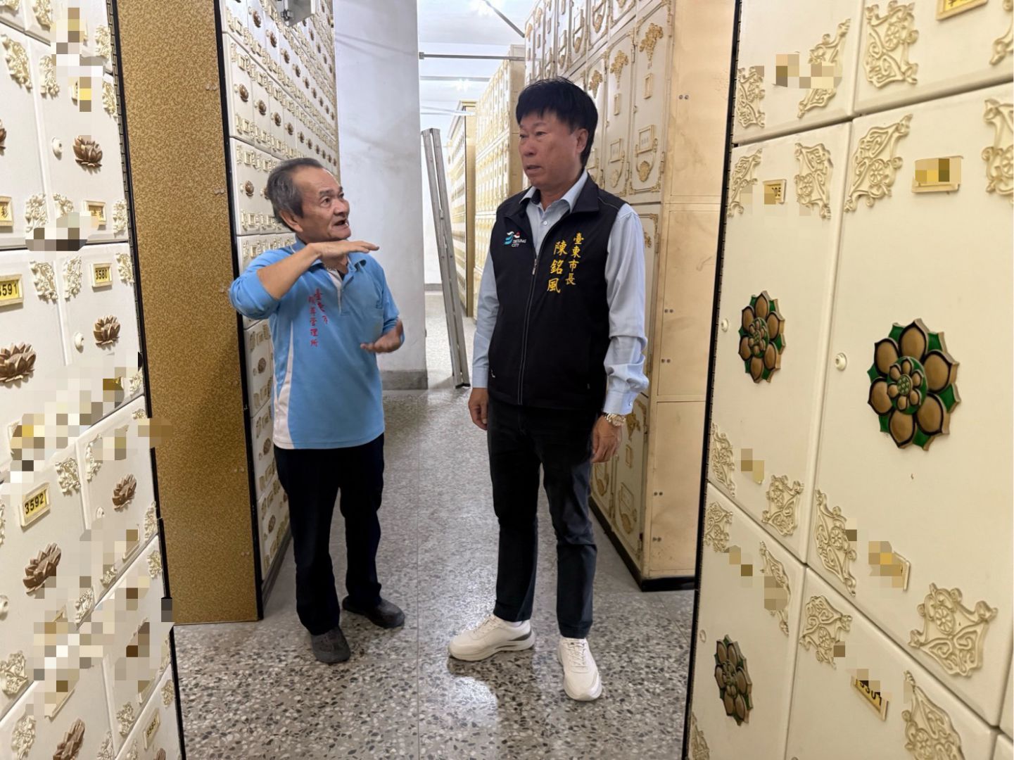 卑南鄉規模6.1地震    臺東市生命園區櫃體及骨骸罐皆平安缩略图