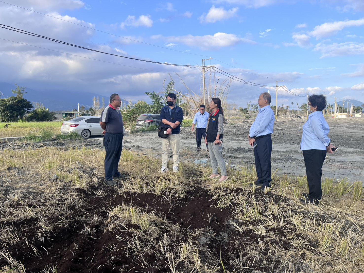 「樺加沙」、「鳳凰」颱風農田埋沒災情   花蓮縣政府啟動實耕者救助    全力陪伴農友重建信心