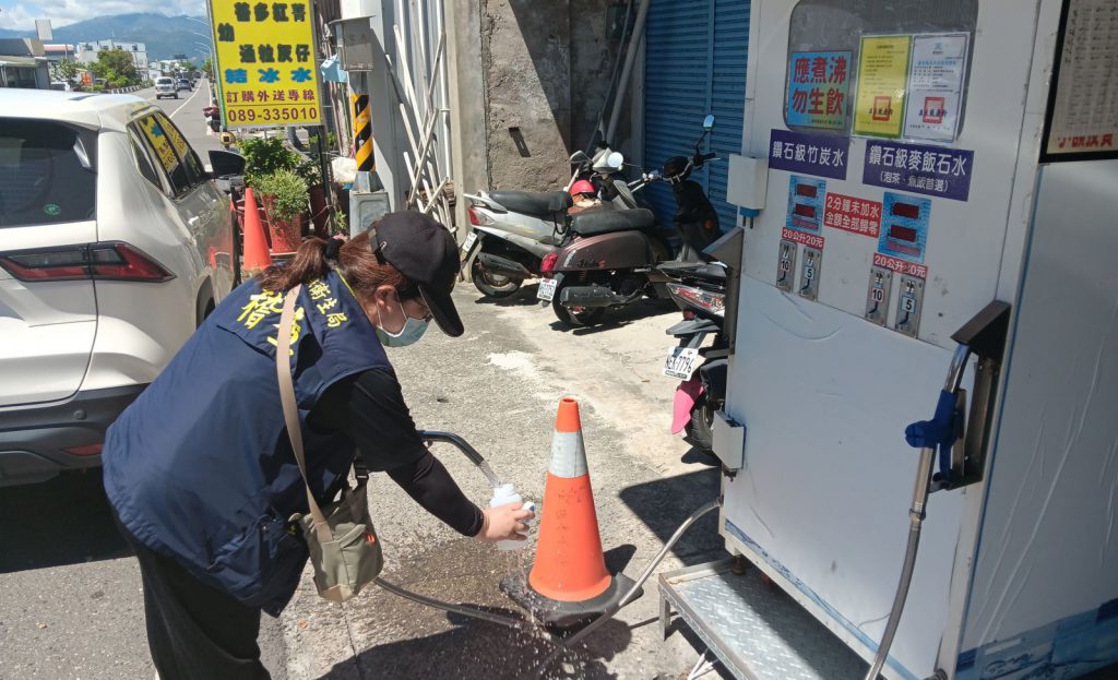 臺東全面查核加水站    水質檢驗均合格　飲水安全無虞插图1