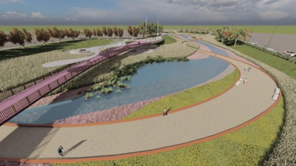 花蓮最大生態公園南濱滯洪池工程動土    兼顧防洪與生態休憩插图2