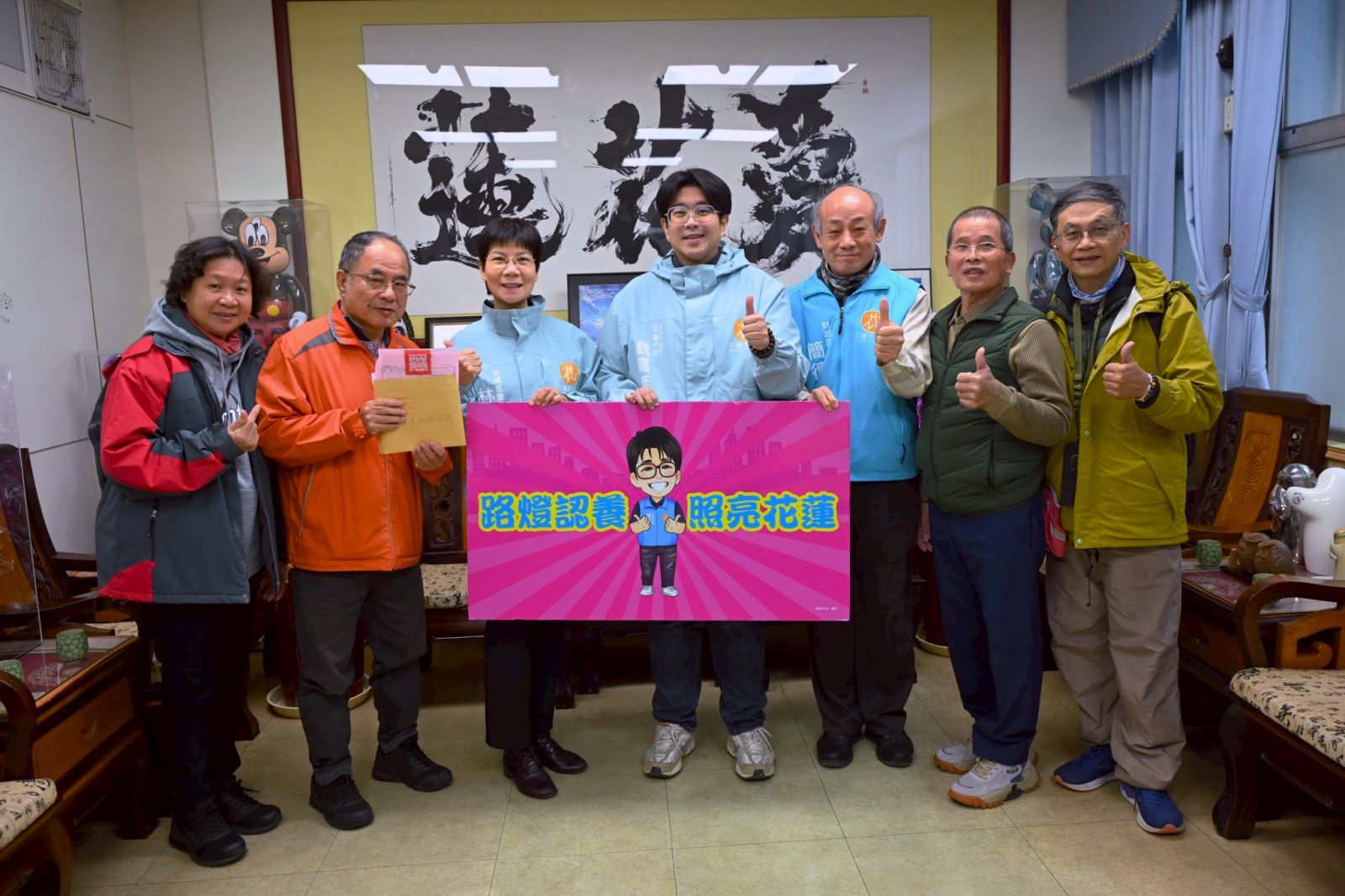 民運里長林美靜號召    里民連七年認養路燈缩略图