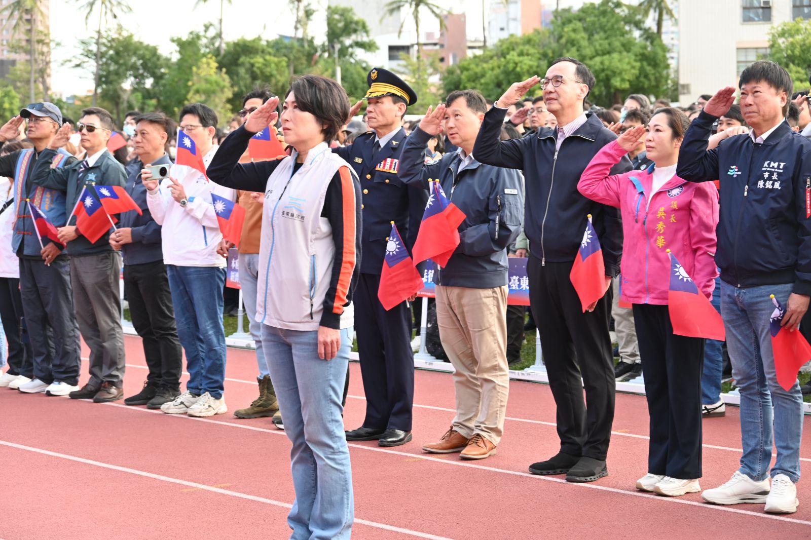 臺東元旦升旗    逾3000民眾齊聚    迎向2026幸福新旅程缩略图