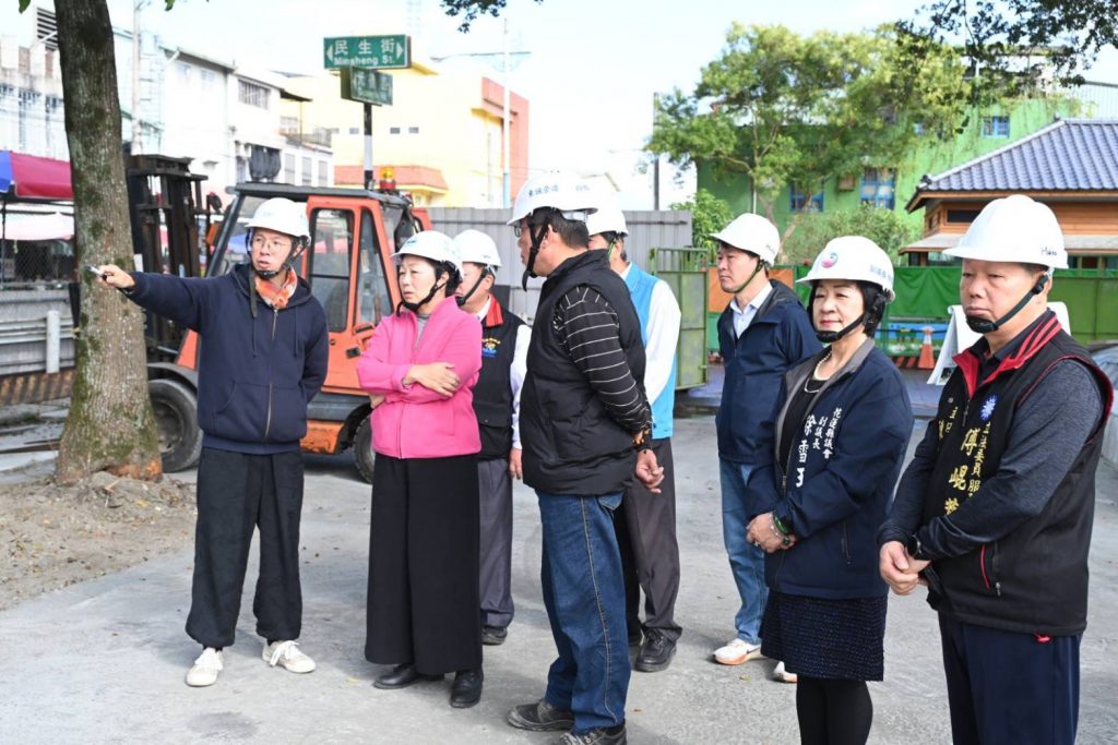 深化地方文化建設、活化公共空間施政成果     縣長徐榛蔚視察校長夢工廠進度插图