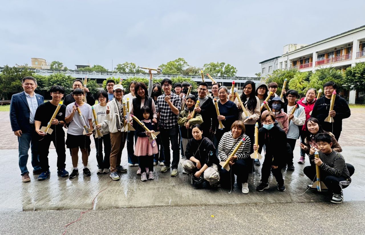 臺東培育太空科學人才  打造硝糖火箭