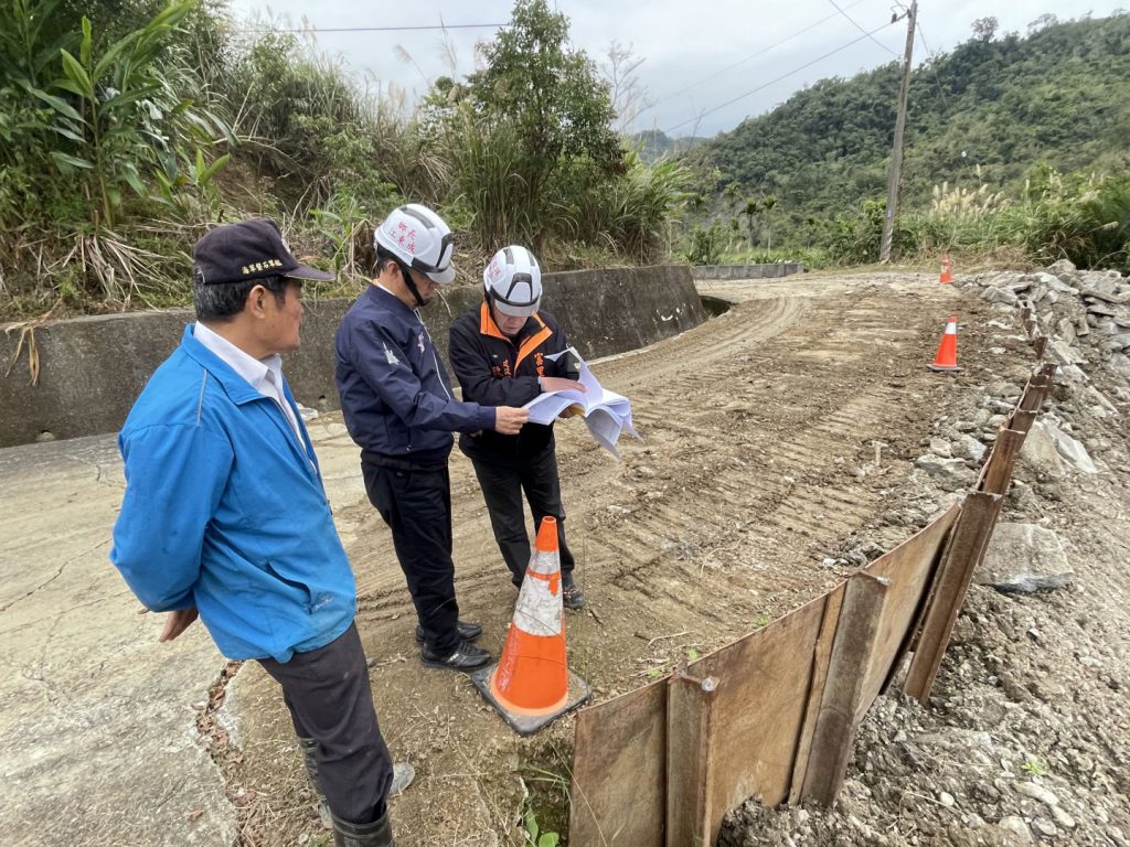 富里鄉長江東成視察災害復建工程　提升品質增進防災韌性插图1