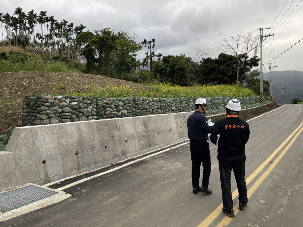 富里鄉長江東成視察災害復建工程　提升品質增進防災韌性插图3