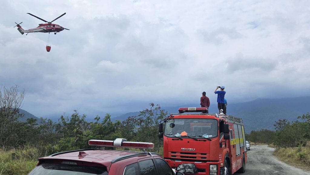 臺東知本濕地捷地爾火警    消防局結合科技與陸空聯合  26小時成功滅火插图