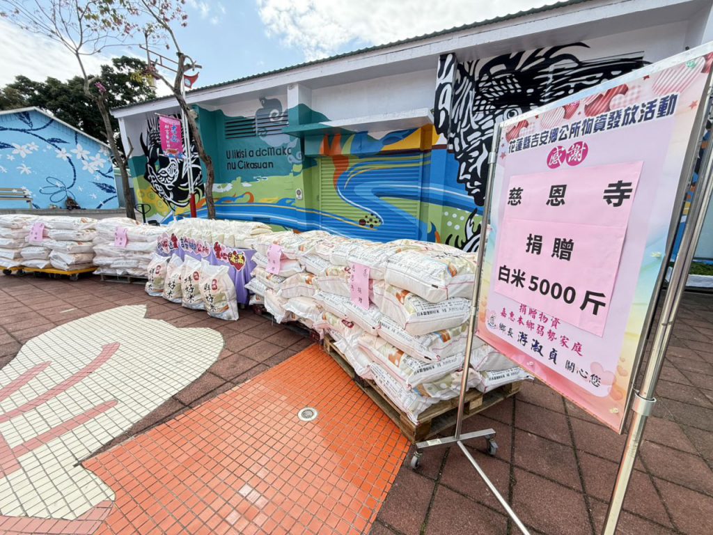 慈恩寺捐贈白米五千斤    鄉長游淑貞感謝宗教、信眾與社會企業的善心插图1
