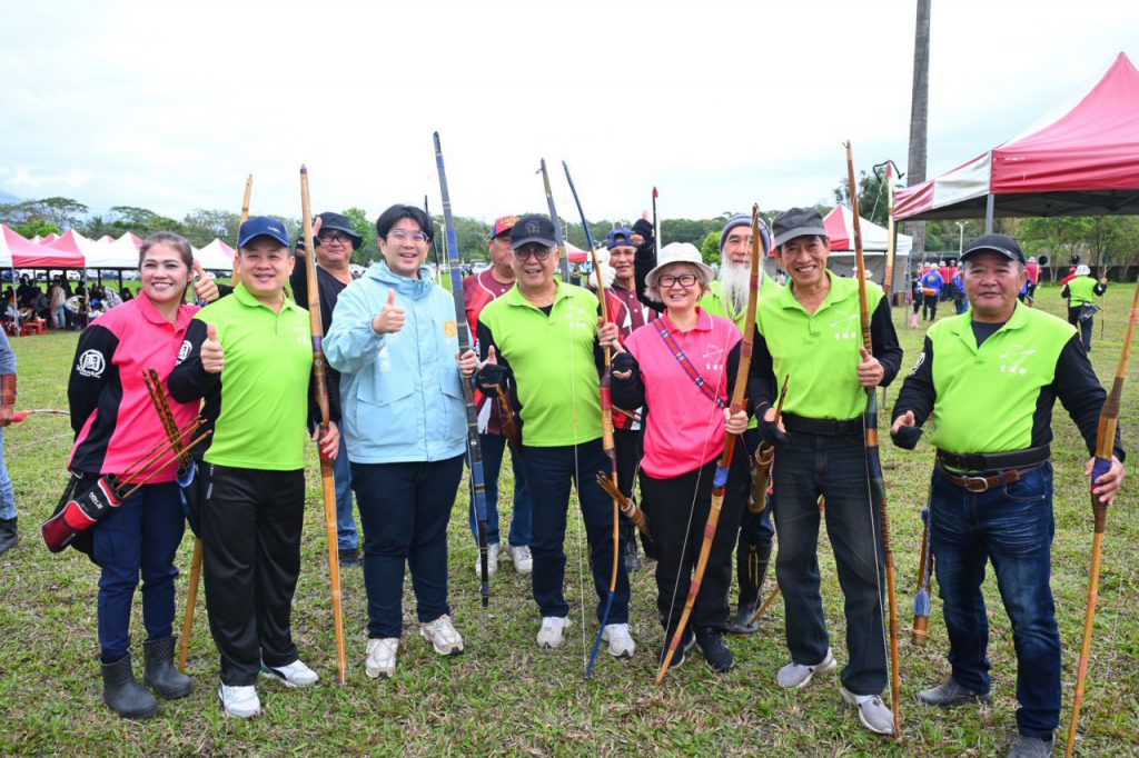 花蓮市長盃原住民射箭暨槌球賽    近500名選手齊聚佐倉公園一較高下插图1