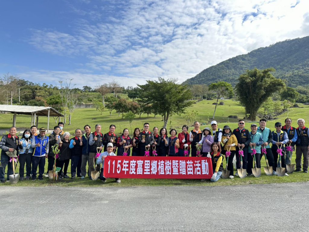 富里鄉公所打造觀光鏈    天使之眼栽種近500棵山櫻花插图