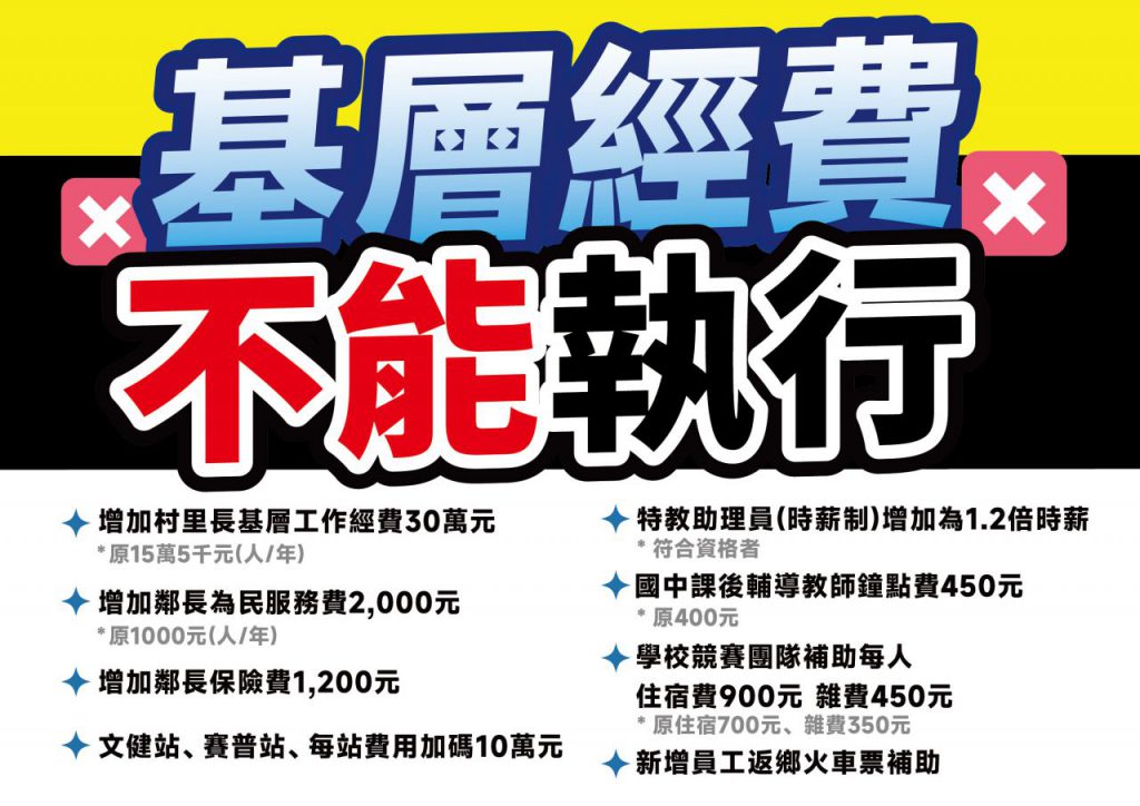 花縣政府就議會拒不審查總預算所造成重大影響　招開記者會說明嚴重性插图5