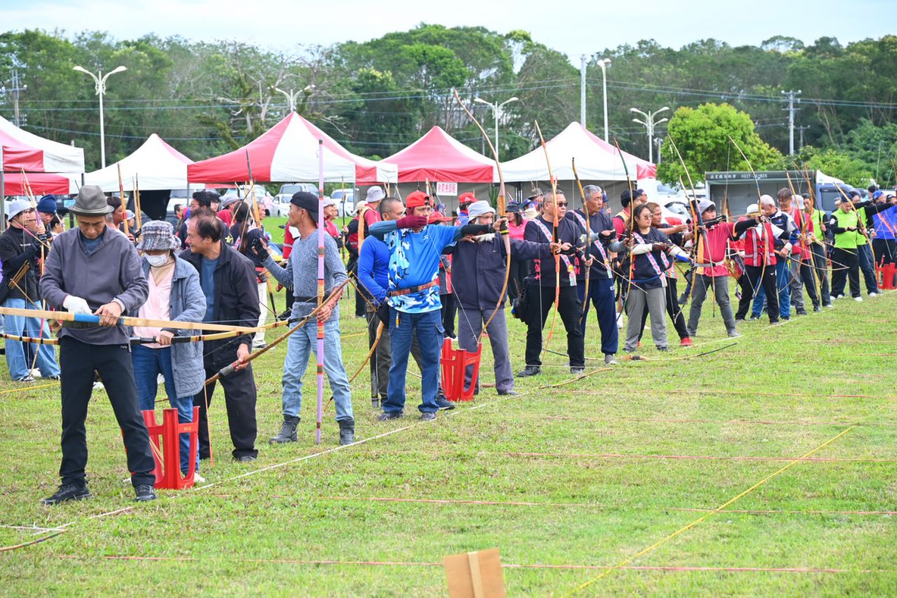 花蓮市長盃原住民射箭暨槌球賽    近500名選手齊聚佐倉公園一較高下缩略图