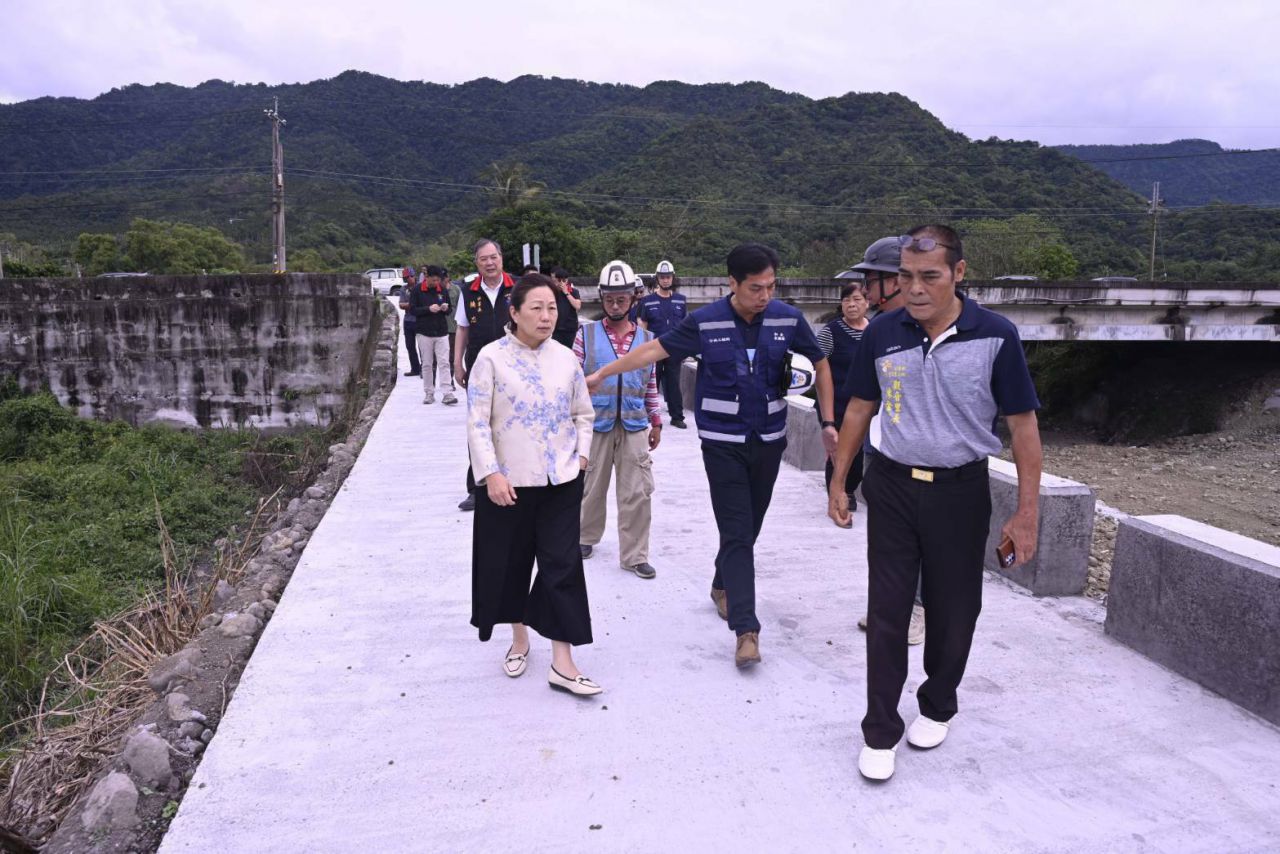 徐榛蔚視察玉里鎮觀音排水、杜風排水工程    預計今年4月底完工缩略图