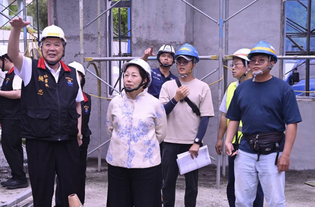 徐榛蔚會勘富北國中校舍工程   預計年中完工打造安心學習環境插图