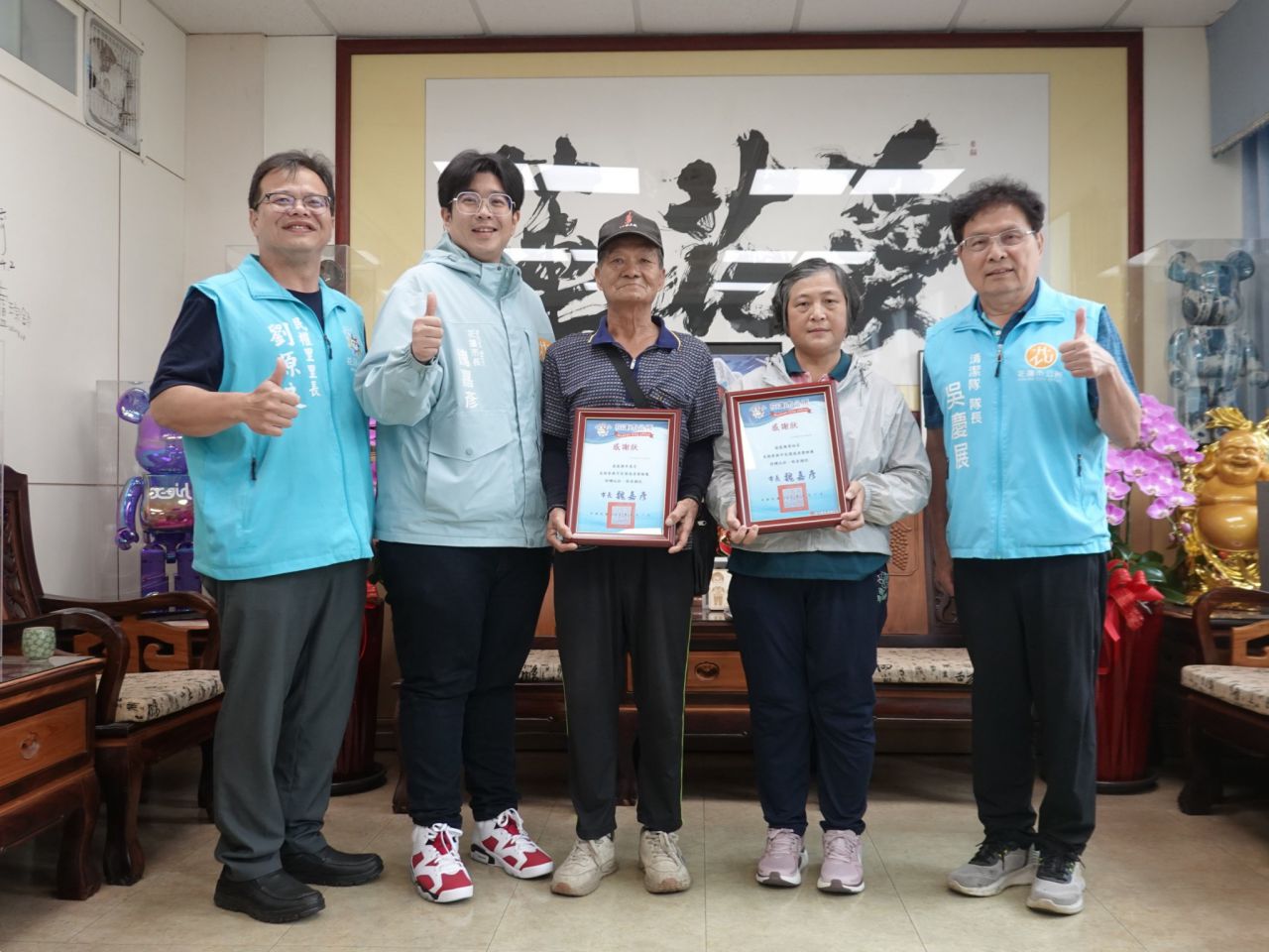 花蓮市公所表揚熱心市民　守護海岸與環境展現公民力量缩略图