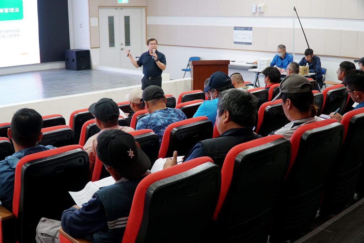 強化病媒防治     環保局舉辦施藥人員專業培訓缩略图