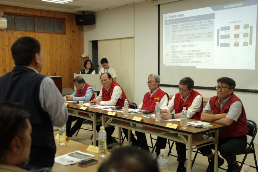 落實汛期前整備    行政院政委視察馬太鞍溪復建工程插图2