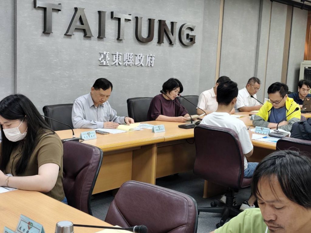 臺東縣4月份道安會報  饒慶鈴指示加強防汛整備插图