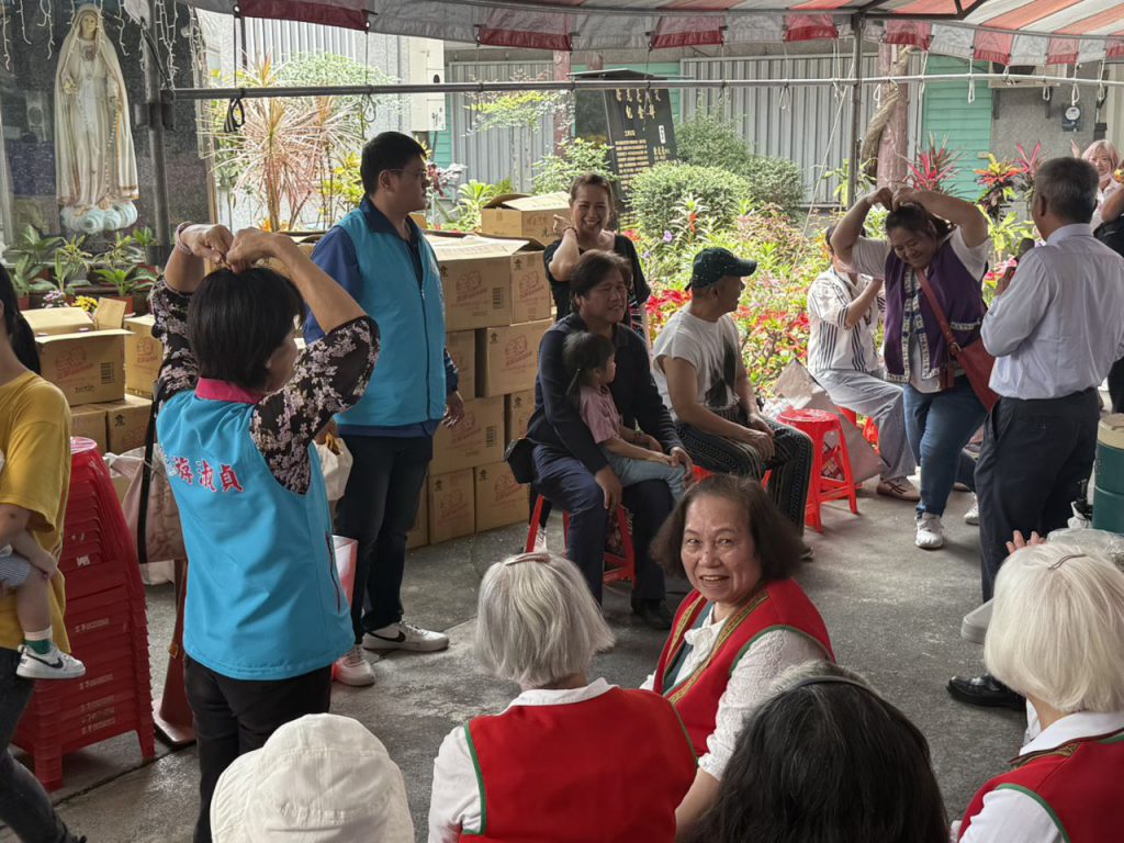 田埔天主堂復活節活動　游淑貞：在愛與包容間　推動宗教共榮　社會共好插图