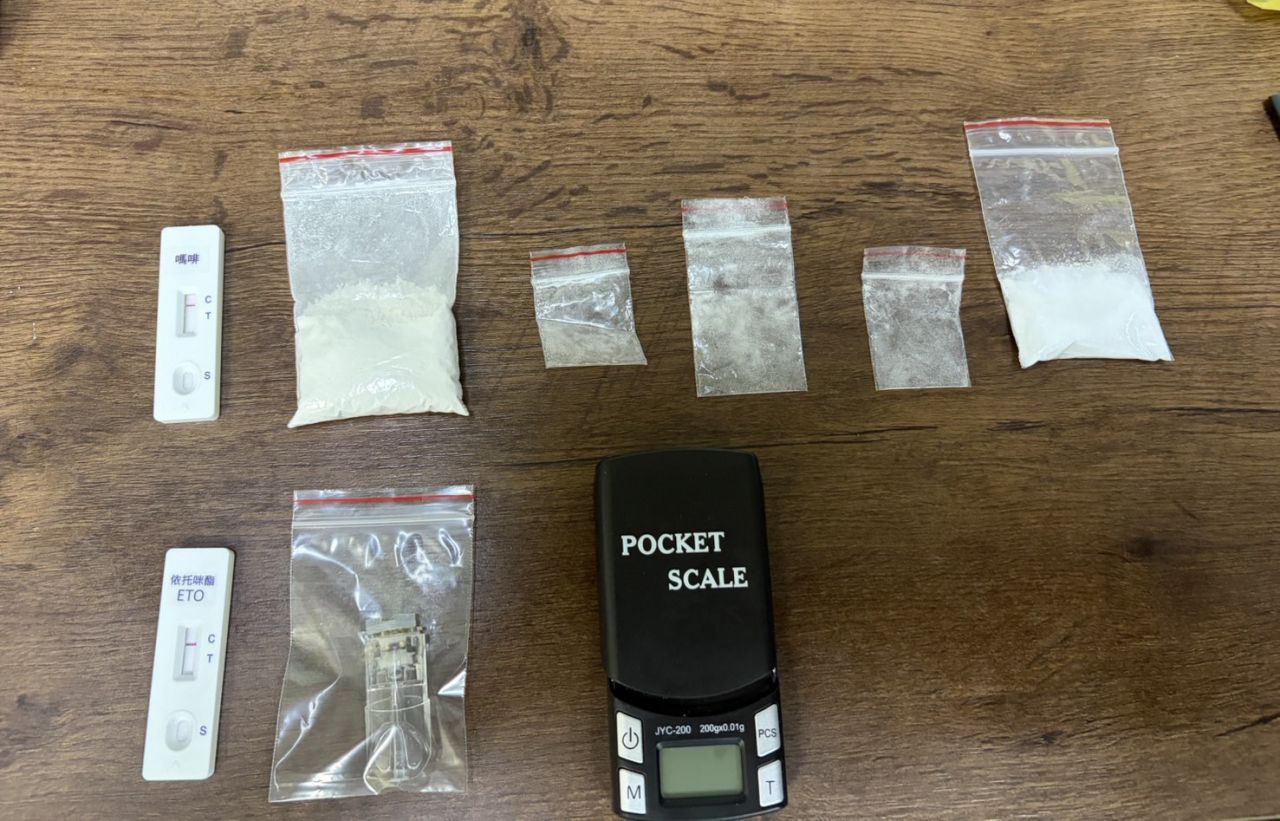 拒檢逃逸仍遭逮　新城警查獲毒品依法送辦缩略图