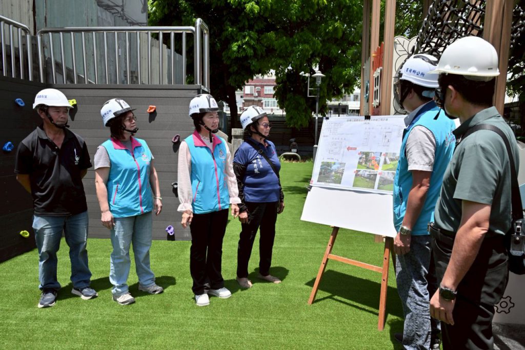 哈囉公園兒童遊憩天堂完工    游淑貞打造親子遊憩新聚點插图1