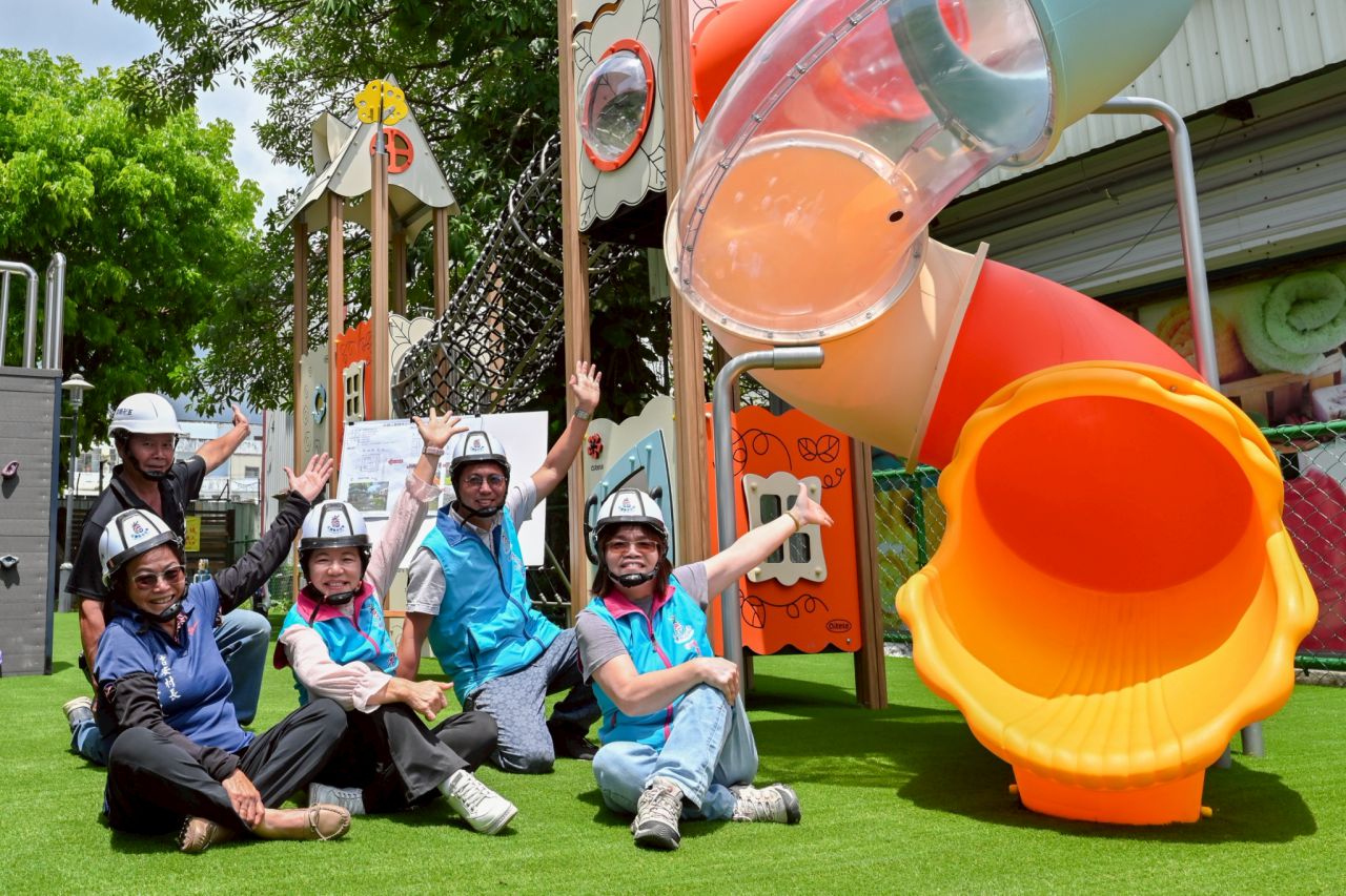 哈囉公園兒童遊憩天堂完工    游淑貞打造親子遊憩新聚點缩略图