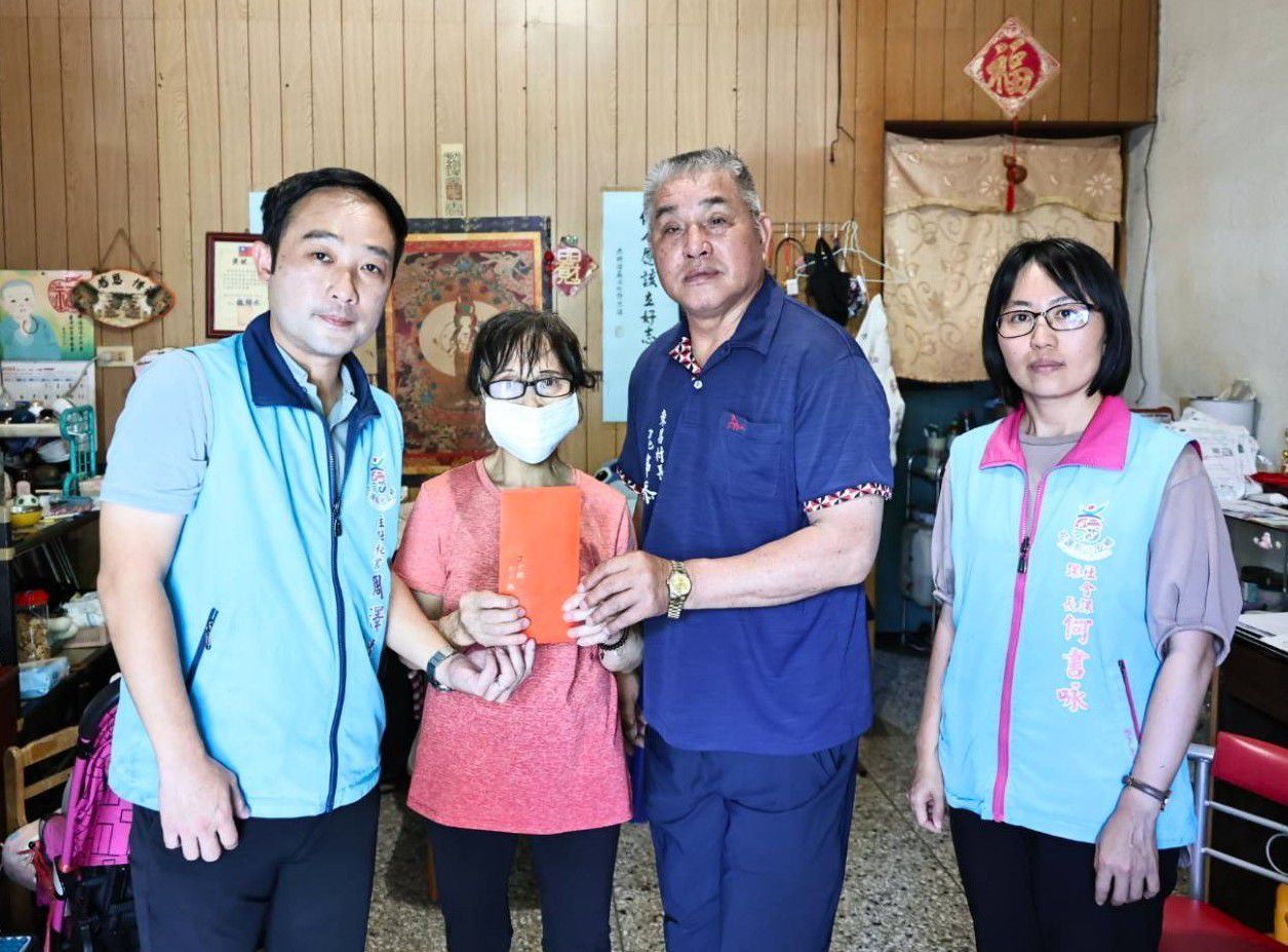 東昌村新住民林女士生活遇陷困境    游淑貞請公所團隊到宅關懷缩略图