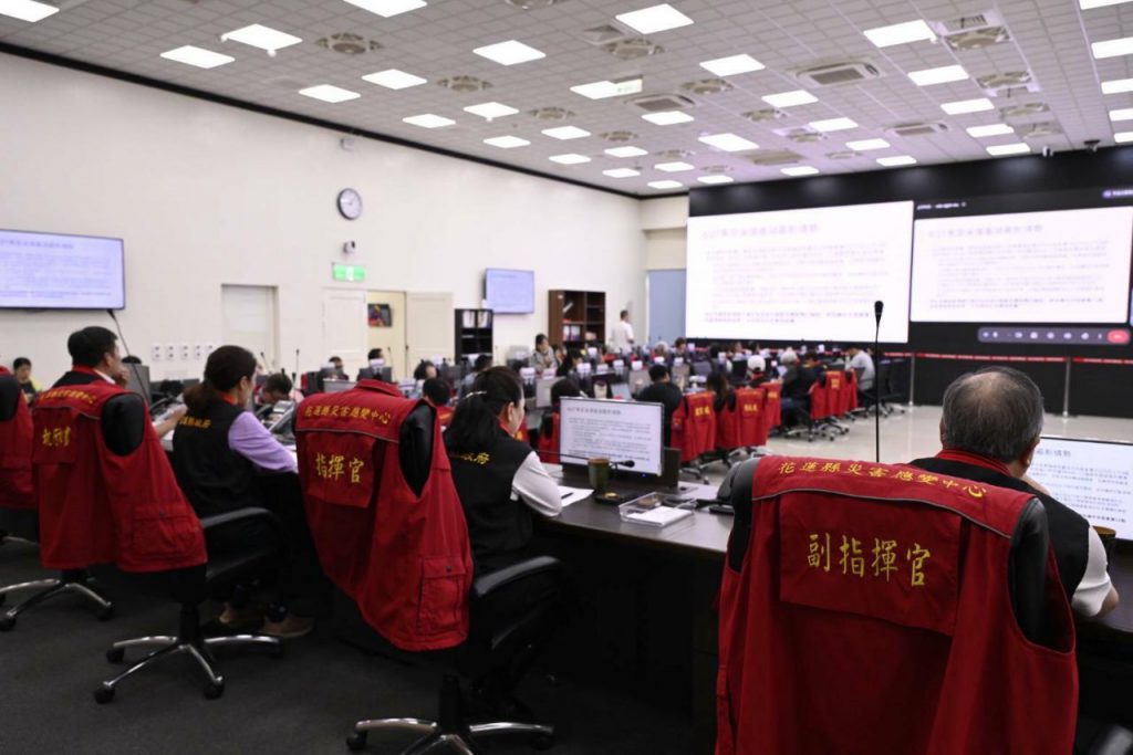 萬里溪堰塞湖黃色警戒 花蓮縣災害應變中心二級開設     啟動預防性撤離插图