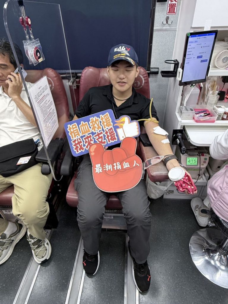 關聖德發熱血傳愛守護生命　鄉親捐出274袋熱血近七萬西西插图7