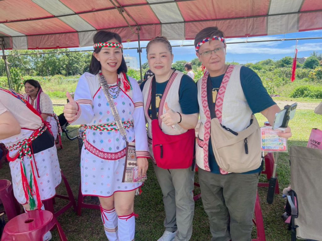 穿上族服與族人共舞　邱惠敏走進太魯閣族感恩祭插图3