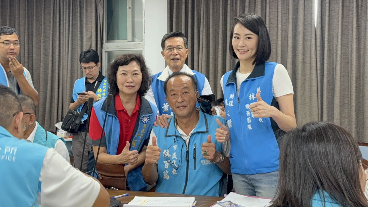 市民代表林百瑞完成參選登記   承諾持續傾聽民意、專職服務、監督市政缩略图
