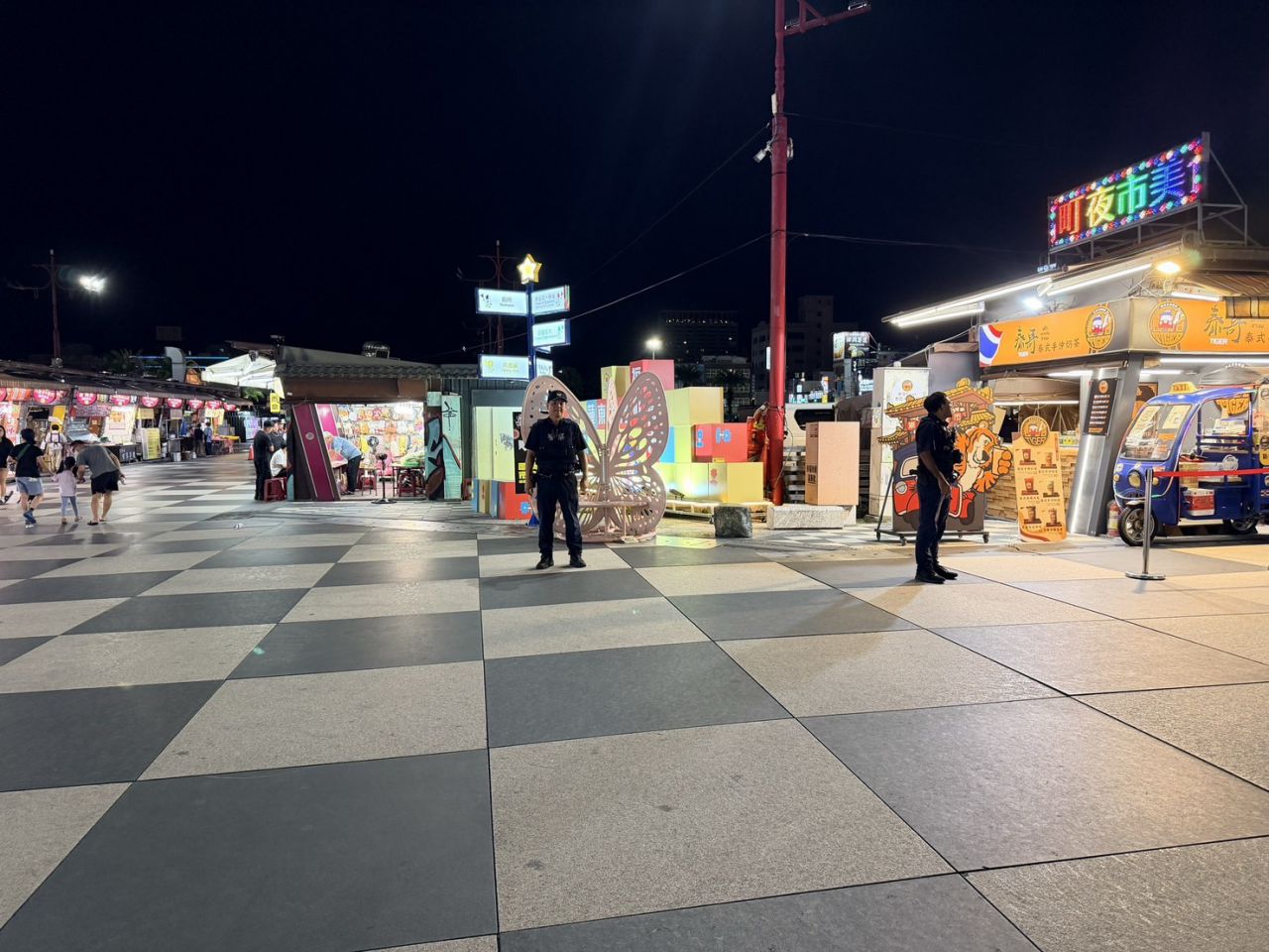 東大門夜市持刀男子不到1小時落網缩略图